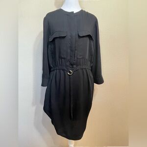 H&M Black Women's Shirt Dress L